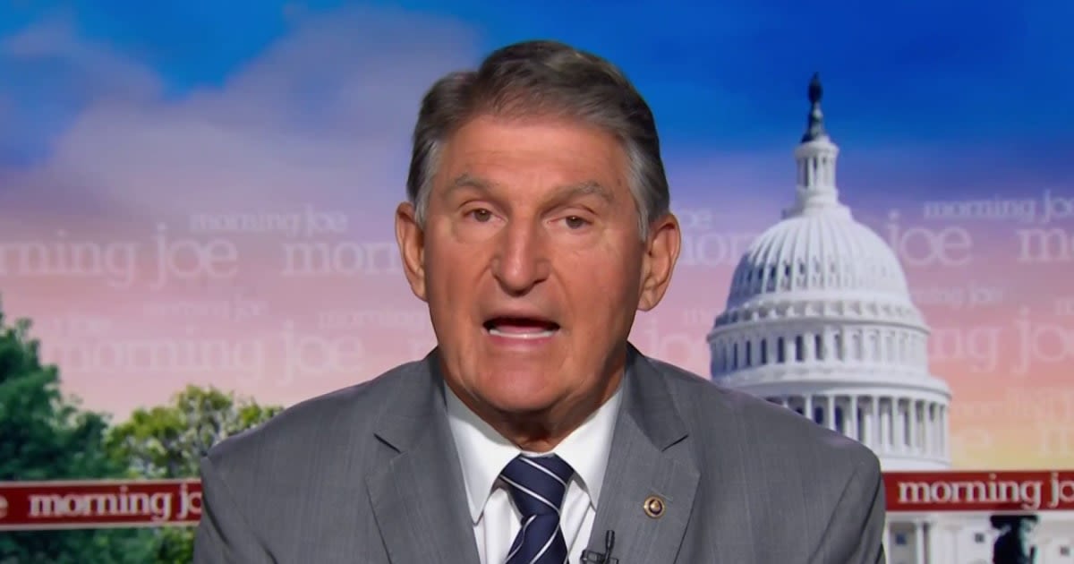 Sen. Manchin: I'm not running for office; I want to see what VP Harris' platform is