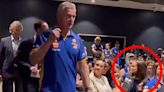 Adam Simpson's interaction with Harley Reid leaves footy fans divided