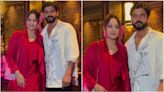 Sonakshi Sinha gives modern touch to bridal red in first outing with Zaheer Iqbal after wedding: Pics