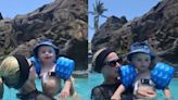 Paris Hilton addresses concerns after putting son Phoenix’s life jacket on backwards in pool