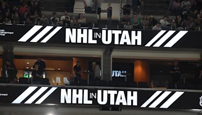 Is this the look for Utah’s first NHL season? Several logos filed for trademarks