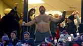 Jason Kelce steals the show at Chiefs-Bills playoff matchup in Buffalo