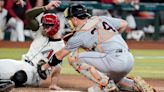 Close plays at plate don't go Tigers' way in 6-4 loss to Diamondbacks