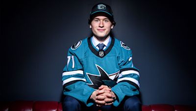 When Sharks fans can see top pick Celebrini at development camp