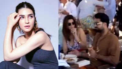 Kriti Sanon Caught Vaping After Her Smoking Video Goes Viral From Greece; Actress’ Fans Say ‘Arey Mummy Dekh Legi’