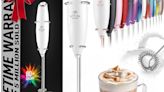 Zulay Kitchen Powerful Milk Frother Handheld Foam Maker for Lattes, Now 32% Off