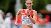 La española Laura García-Caro deja escapar el bronce europeo en los 20 km marcha