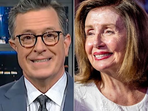 Stephen Colbert Is Wowed By Nancy Pelosi’s ‘Weapons-Grade Passive Aggression’