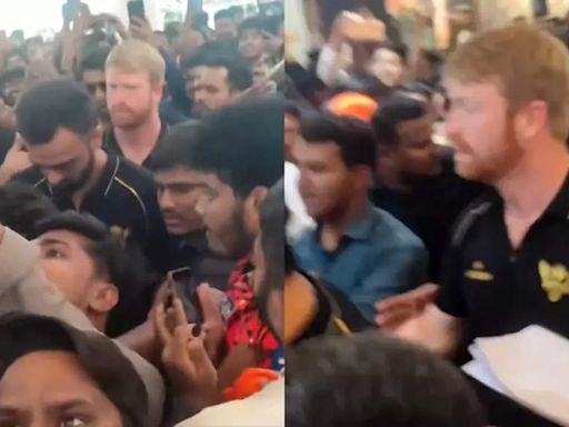 Watch: Heinrich Klaasen loses cool after being mobbed by fans | Cricket News - Times of India