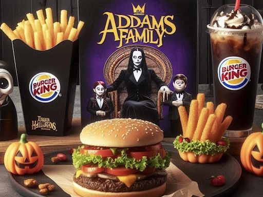 Burger King Launches Addams Family-Themed Halloween Menu Featuring Spooky New Treats - EconoTimes