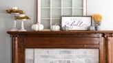 Get Your Fireplace Ready for Fall with These DIY Mantel Decorations