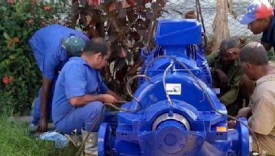 Régimen instala equipos de bombeo en Pinar del Río para aliviar “compleja situación” del agua