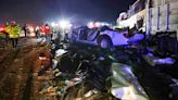 A bus crashes into vehicles in southern Turkey, leaving 10 dead and 39 injured