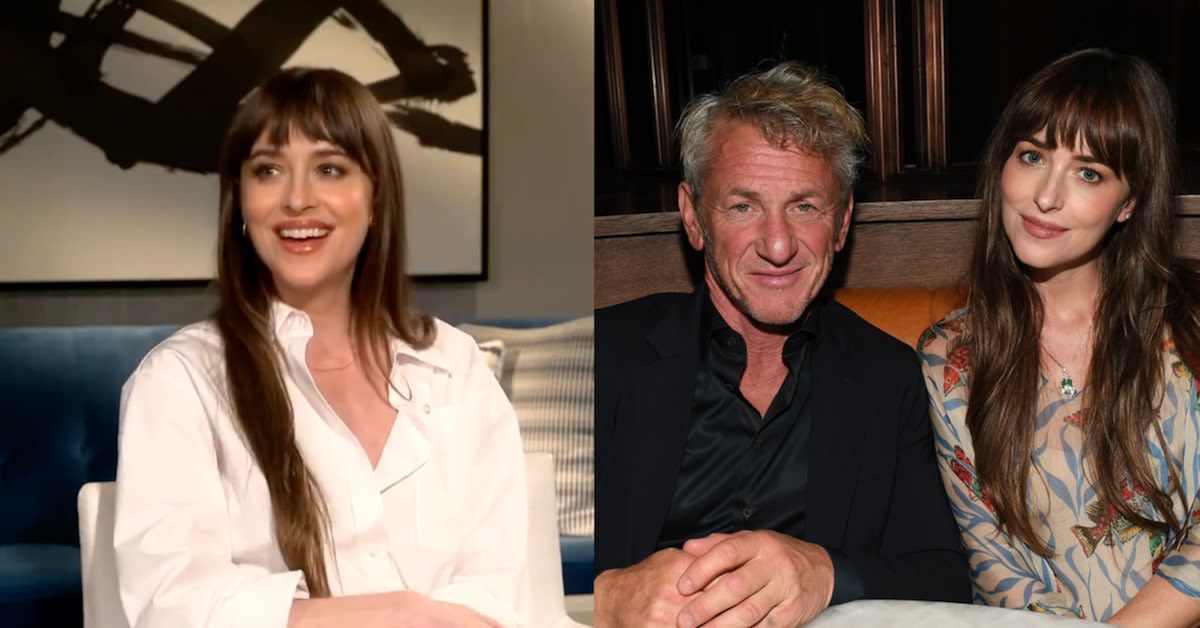 Dakota Johnson Reacts to 'Daddio' Co-Star Sean Penn’s Major Compliment (Exclusive)