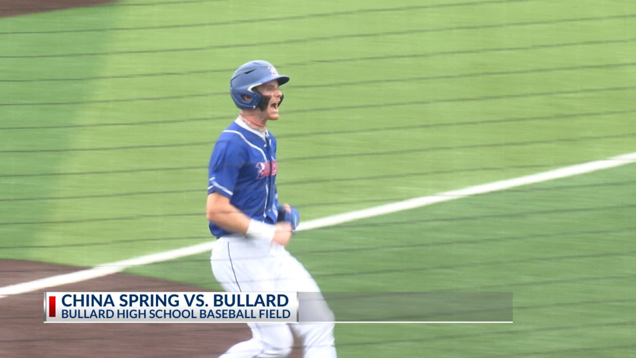 Bullard drops final two games, loses to defending state champs China Spring in 4A baseball regional semifinals