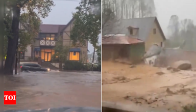 Historic North Carolina village submerged under water after Hurricane Helen brings heavy rain - Times of India