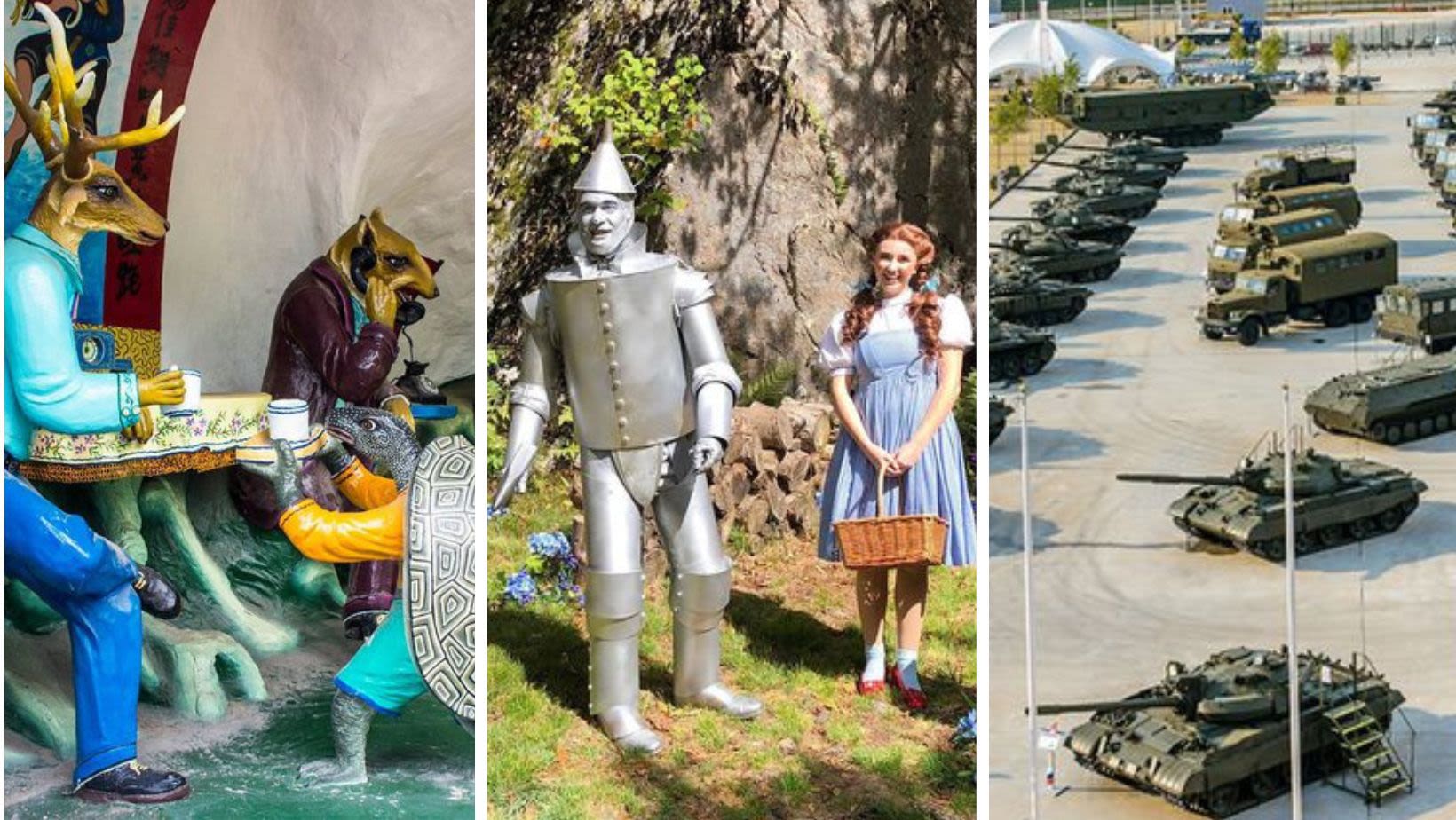 The Most Head-Scratchingly Weird Theme Parks in the World