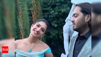 Radhika Merchant's dreamy picture with Anant Ambani at second pre-wedding is out - Times of India