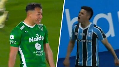 Mira el gol de Iván Morales para Sarmiento y el de Alexander Aravena para Gremio