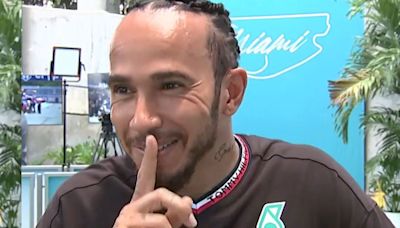 Hamilton forced to apologise live on TV for huge blunder at Miami Grand Prix