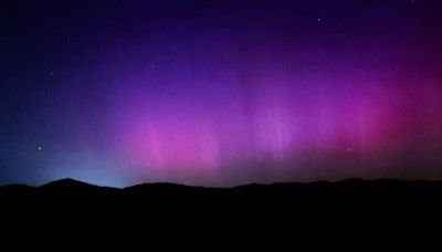 Northern lights visible in the skies over northern SLO County. See the photos