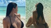 Kylie Jenner Rings in 26th Birthday with Sultry Beachside Bikini Photos