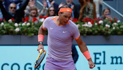 Nadal responde a la exigencia del argentino Cachín y se sitúa en octavos del Open de Madrid