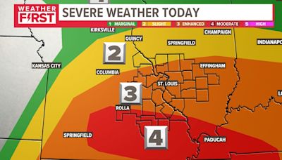 St. Louis forecast: Strong to severe storms expected Wednesday