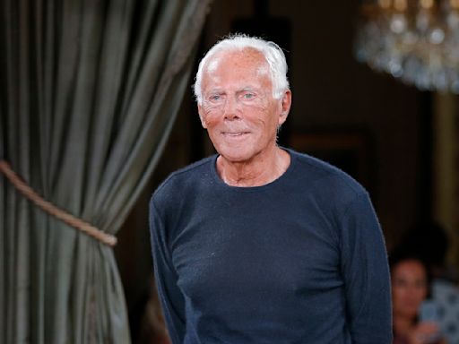 Milan fashion mainstay Giorgio Armani celebrates 90th birthday like any other day: at work