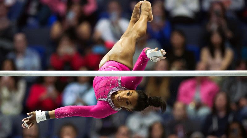 Simone Biles steps up Olympic preparation at Xfinity US Gymnastics Championships