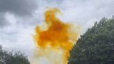 'Chemical explosion' sees yellow cloud pouring from factory as sirens blare
