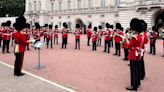 Royal brass band play iconic ‘Three Lions’ anthem ahead of England’s Euro 2024 semi-final