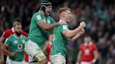 Ciaran Frawley’s late drop goal sees Ireland beat South Africa to draw series