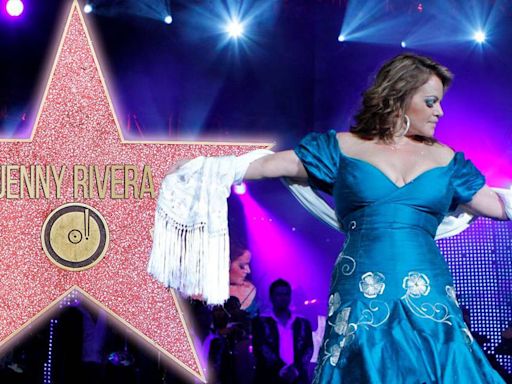 Jenni Rivera consigue su estrella en Paseo de la Fama: ‘Ella lo dijo, era una mujer de hechos’