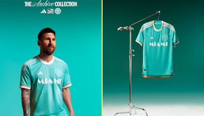 Messi poses in 'ridiculously cool' new Inter Miami kit and Beckham loves it