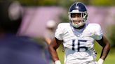 Tennessee Titans WR Treylon Burks sprained LCL in his left knee Wednesday | Report