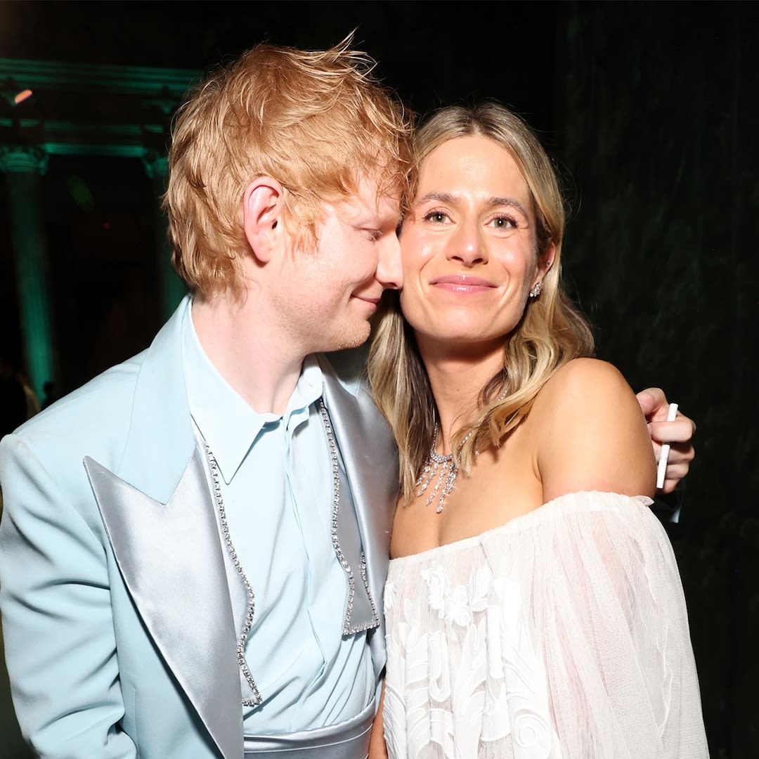 See Ed Sheeran and Wife Cherry Seaborn’s Rare PDA Moment at the 2024 Met Gala - E! Online