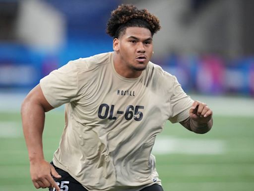 Chiefs’ draft pick Suamataia shares tie with Andy Reid: ‘I’m trying to get you here’