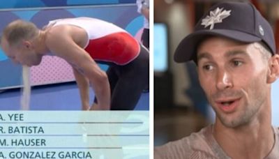 Olympic triathlete who threw up 10 times during race explains why he vomited