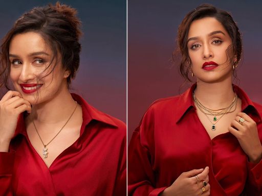 Shraddha Kapoor's Bold Red Lip Is Probably The "Best Red Thing" To Happen To Us