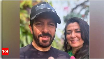 Lok Sabha Elections: Kabir Khan and Mini Mathur proudly show their inked fingers as they cast votes in Mumbai | Hindi Movie News - Times of India