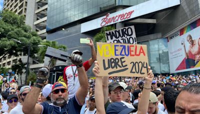 Crisis en Venezuela, en vivo: qué pasa tras las elecciones, entre protestas y presión internacional