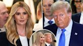 After exit from politics, Ivanka Trump joins family at Donald Trump’s side after verdict