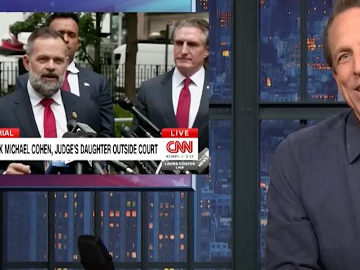 Seth Meyers Deploys Perfect Nicknames For Trump’s Same-Dressed Trial Stooges