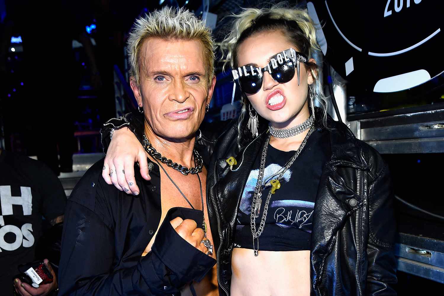 What Billy Idol Learned (and Loved) About Miley Cyrus Working on Her Song 'Night Crawling' (Exclusive)