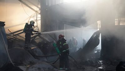 Ukraine-Russia news – live: Kharkiv DIY store death toll rises to 16 after Moscow strike