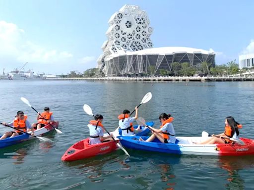 高雄市政府海洋局舉辦愛河灣水樂園體驗活動