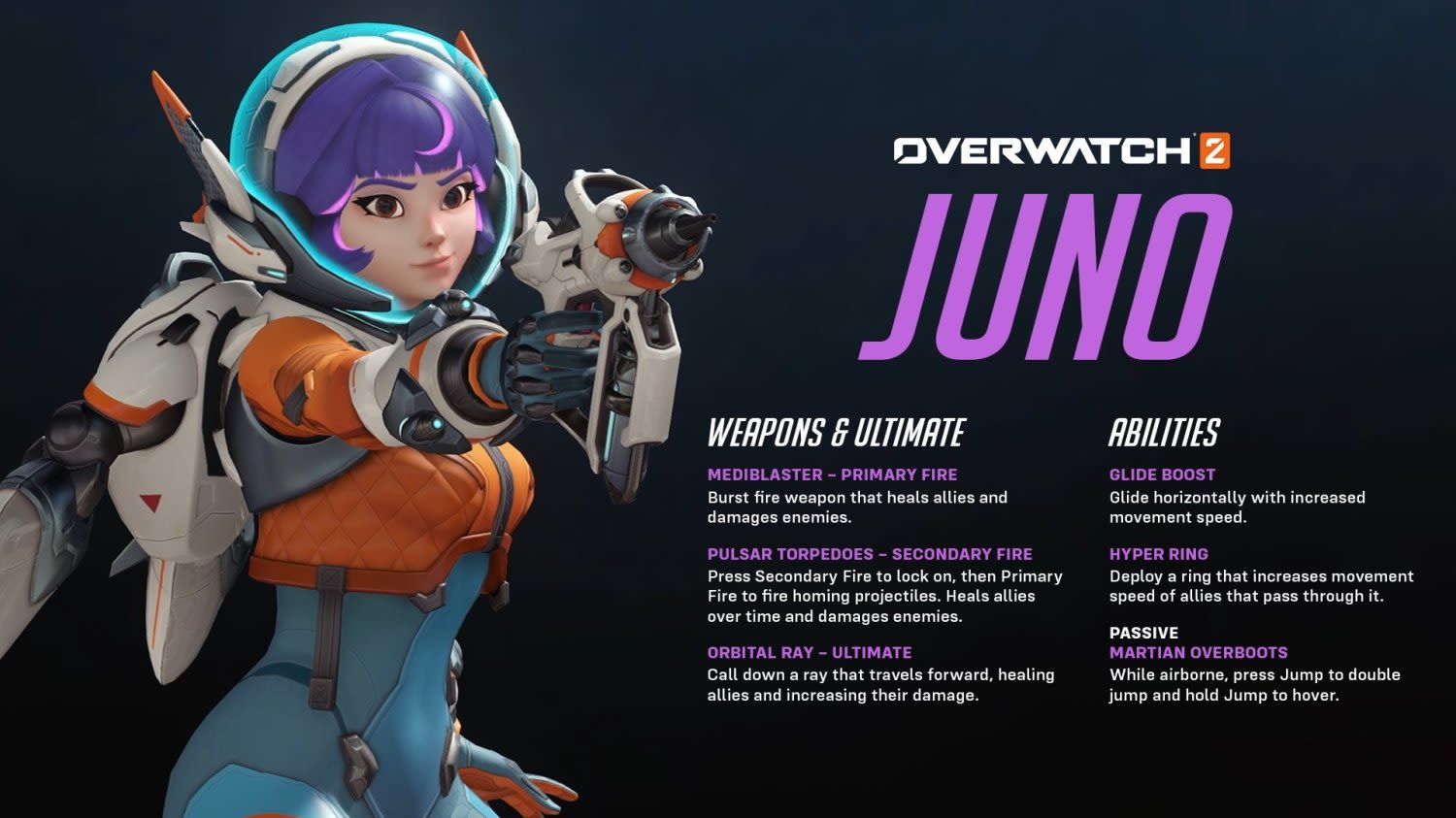 Blizzard rolls out Overwatch 2's new support hero Juno: available this weekend for Hero Trial