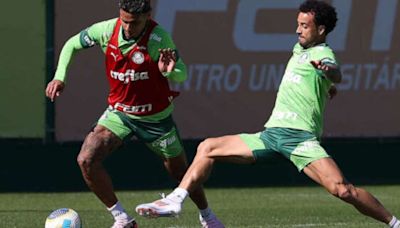 Palmeiras finaliza preparação e tem quatro desfalques contra o Fluminense