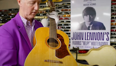 Lennon Guitar Left in Attic for Decades Sells for $2.9M